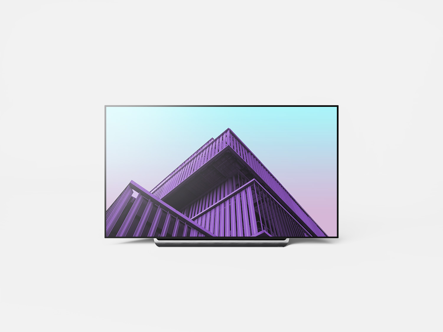 LG OLED 4K TV Mockup