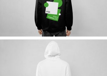 Men’s Hoodie Free Mockup