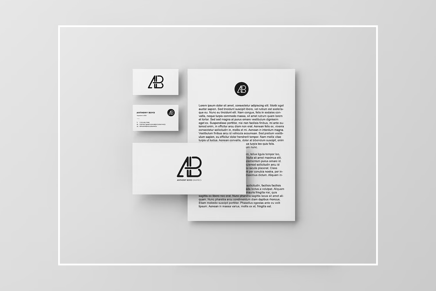 Modern Branding Identity Free Mockup