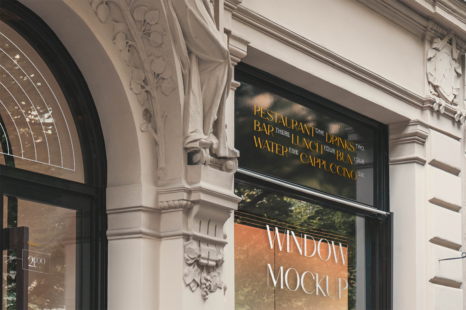 Window Decoration Mockup