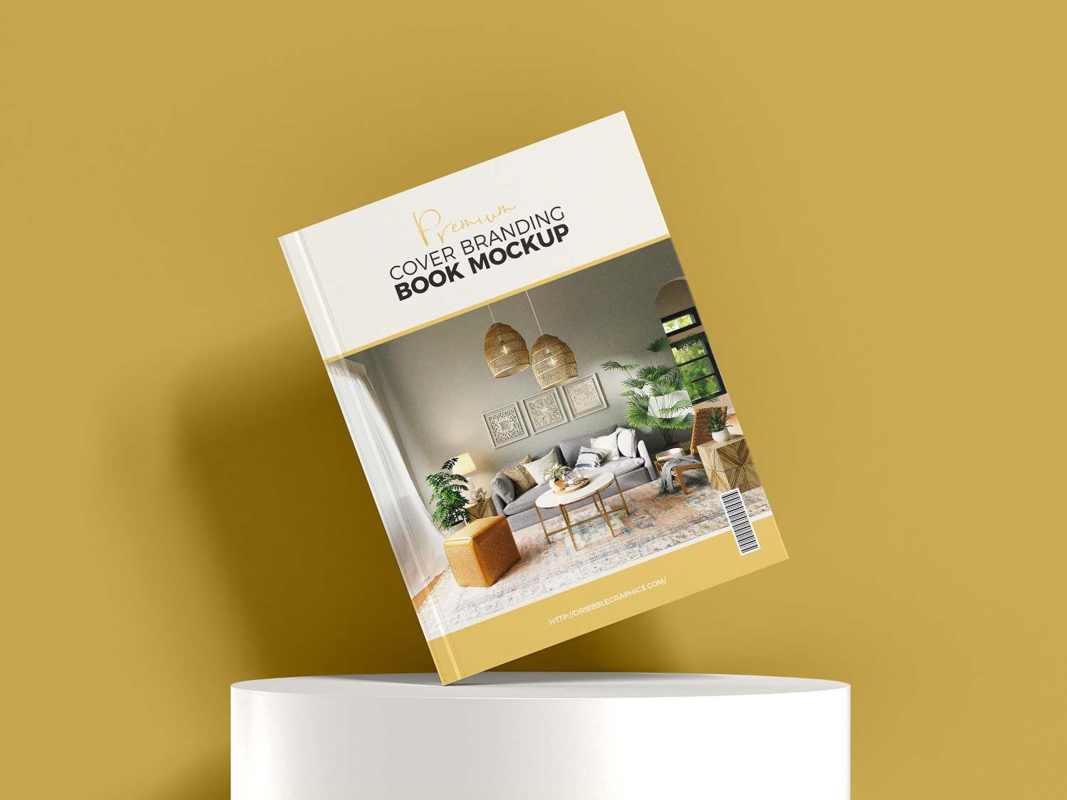 Cover Branding Free Book Mockup