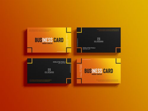 Premium Business Card Free Mockup