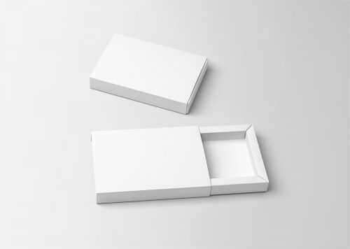 Kraft Paper Slide Box Free Mockup