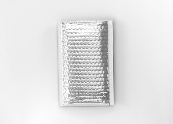 Metallic Bubble Mailer Free Mockup