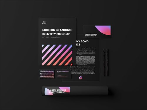 Modern Branding Identity Free Mockup