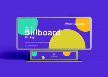 Outdoor Advertisement Billboard Free Mockup