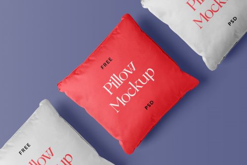 Pillow Free Mockup