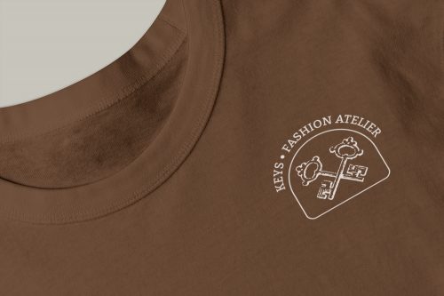 Vintage T-Shirt Logo Free Mockup