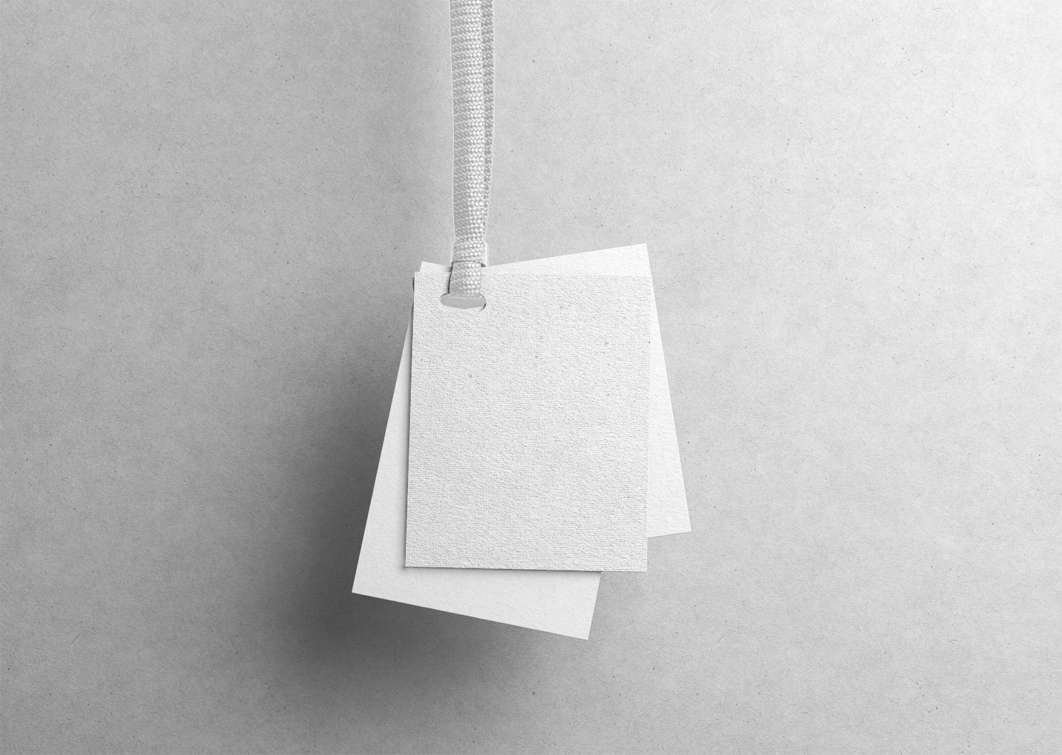 Hanging Label Tags Free Mockup