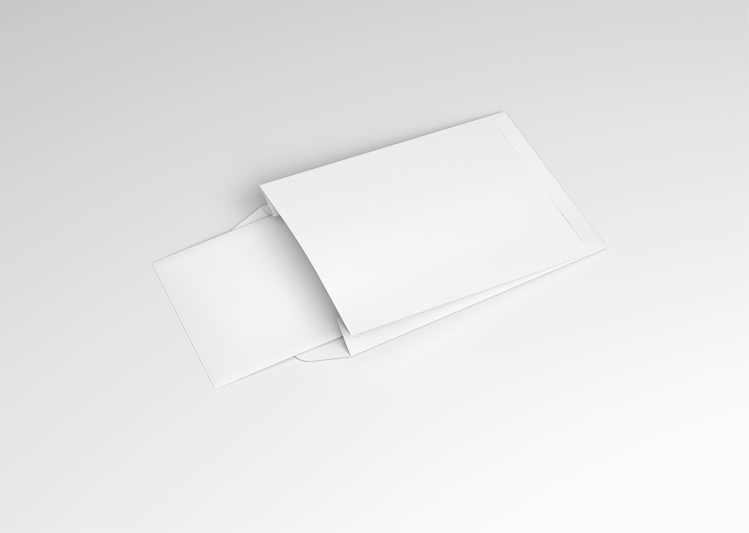 Kraft Paper Envelope Free Mockup
