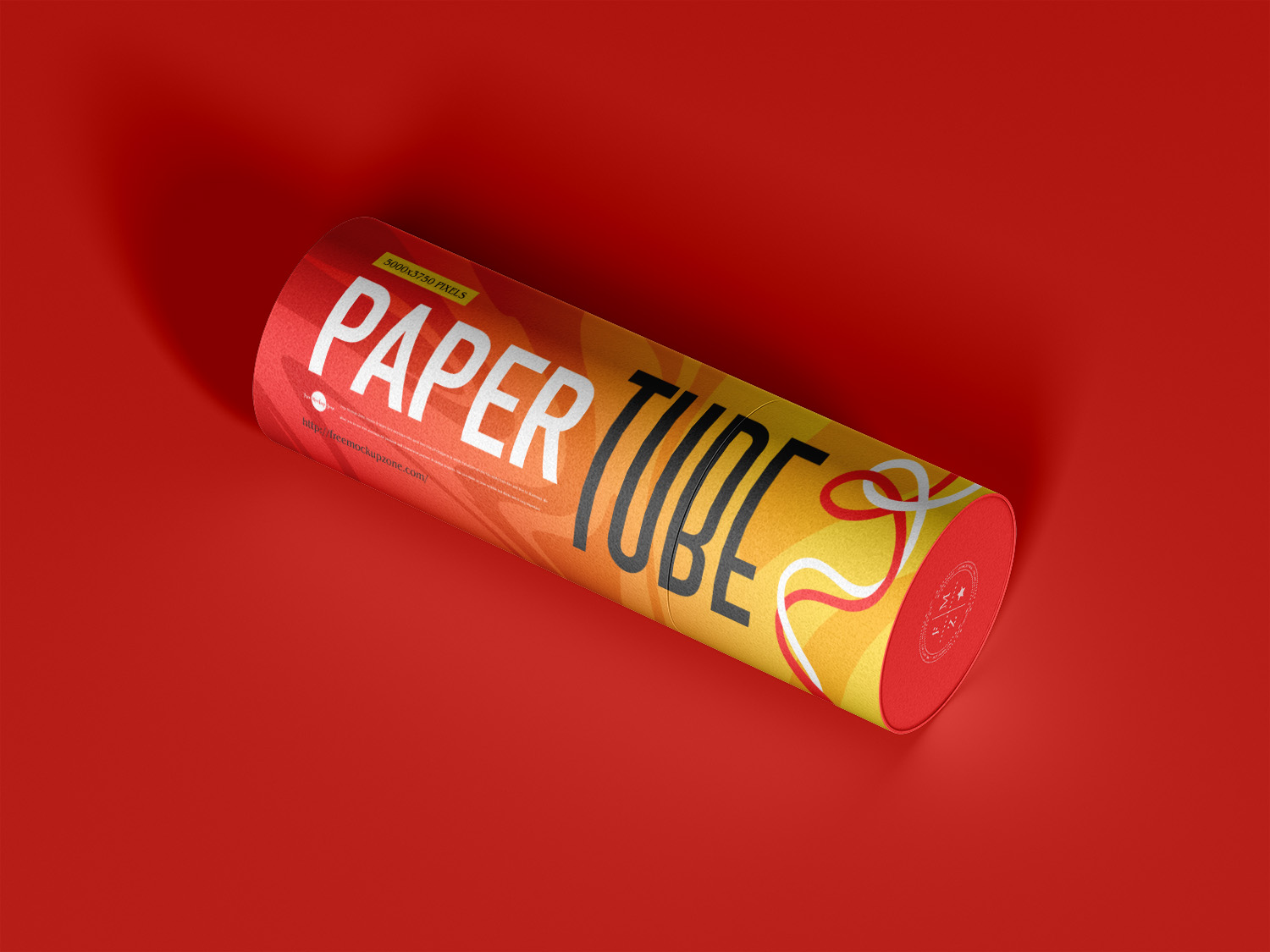 Paper Tube Free Mockup