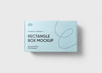 Rectangle Box Free Mockup