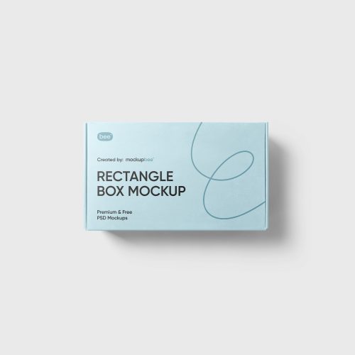 Rectangle Box Free Mockup