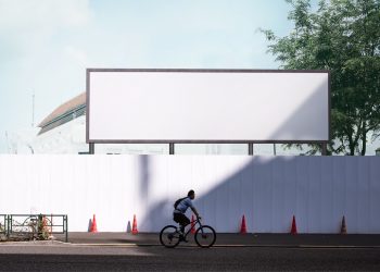 Roadside City Billboard Free Mockup