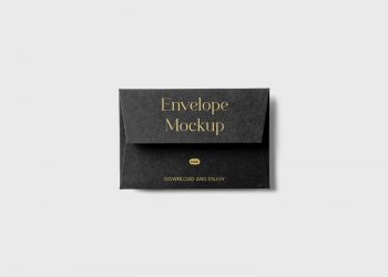 Elegant Envelope Free Mockup