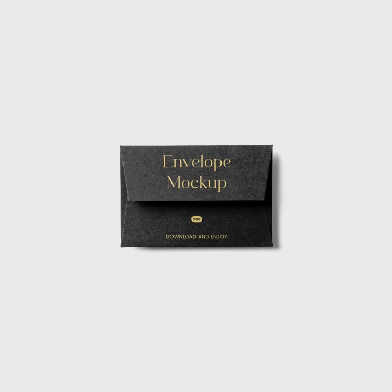 Elegant Envelope Free Mockup