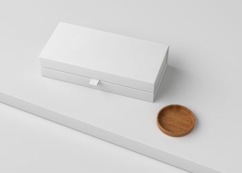 Food Box Packaging Free Mockup