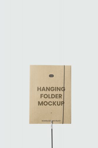 Hanging Folder Free Mockup