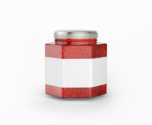 Jam Glass Jar Free Mockup
