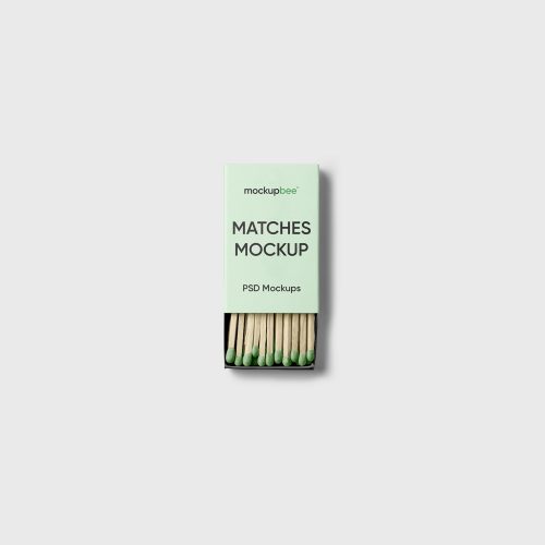 Matches Free Mockup