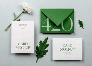 Mini Stationary Set Free Mockup