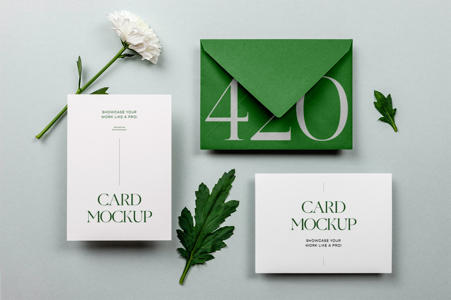 Mini Stationary Set Free Mockup