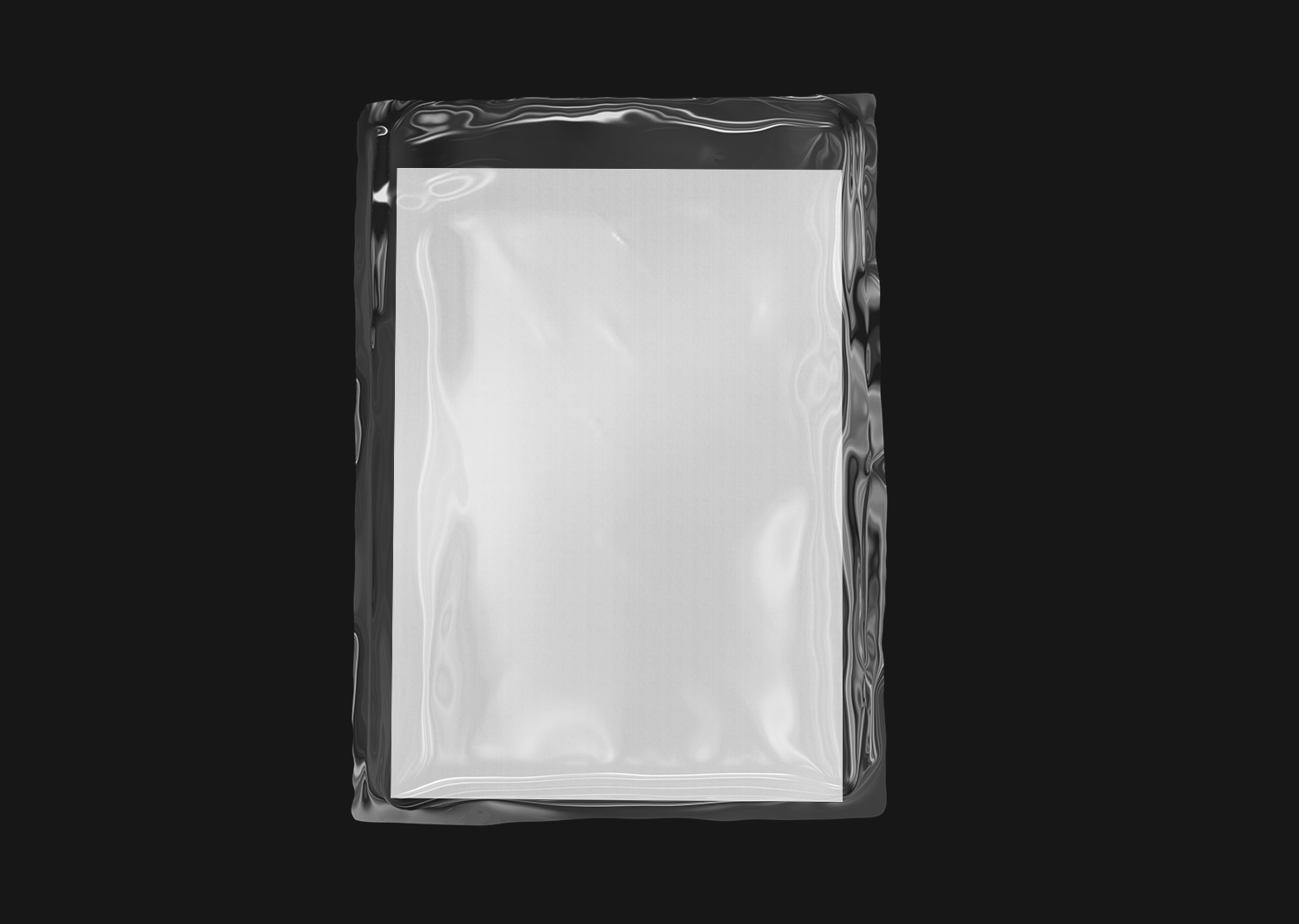 Plastic Wrapped A4 Letterhead Free Mockup