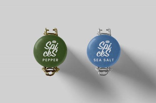 Salt Cellar Cap Free Mockups