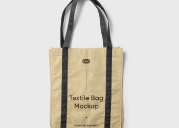 Textile Shopping Bag Free Mockup