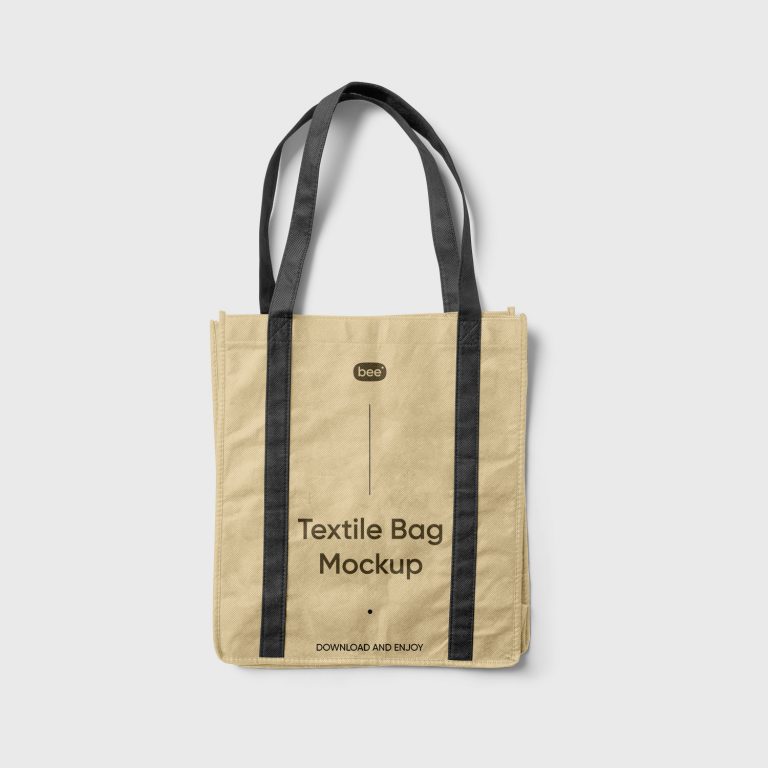 Textile Shopping Bag Free Mockup