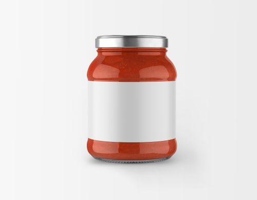 Tomato Paste Jar Free Mockup