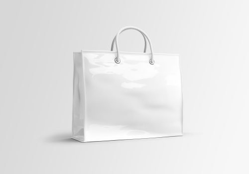 Vinyl Shopping Bag Free Mockup