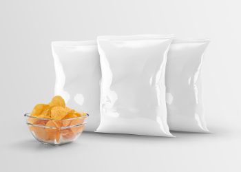 Chips Bag Packaging Free Mockup