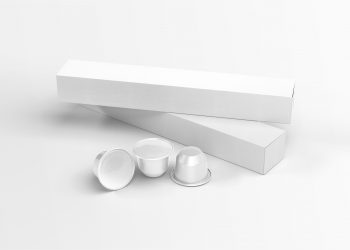 Coffee Capsule Packaging Free Mockup