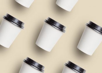 Coffee Cup Perspective Free Mockup