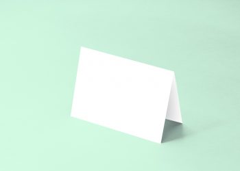 Folded Paper Free Mockup
