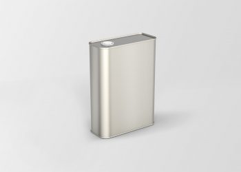 Free Oil Tin Can Mockup