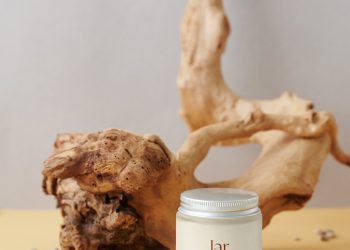 Jar with Root Free Mockup