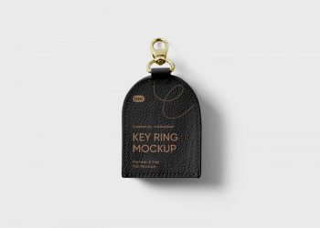 Key Ring Free Mockup