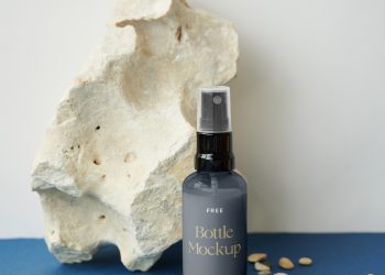 Mini Spray Bottle Free Mockup