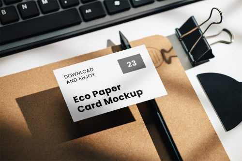 Office Business Card Free Mockup