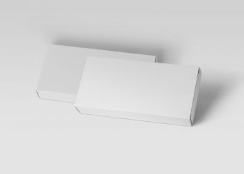 Pill Box Packaging Free Mockup