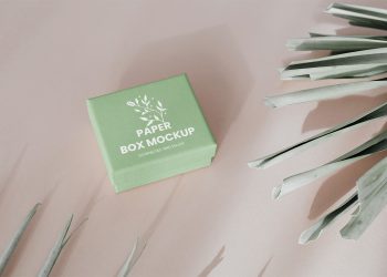 Small Gift Box Free Mockup