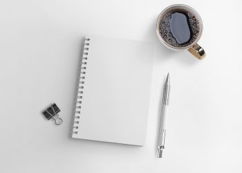 Spiral Notebook Free Mockup