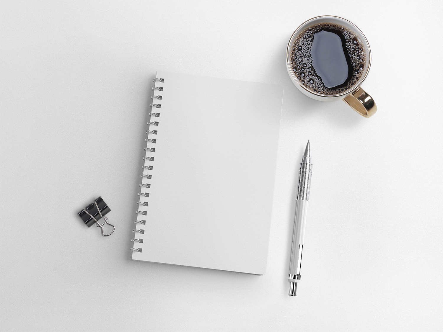 Spiral Notebook Free Mockup