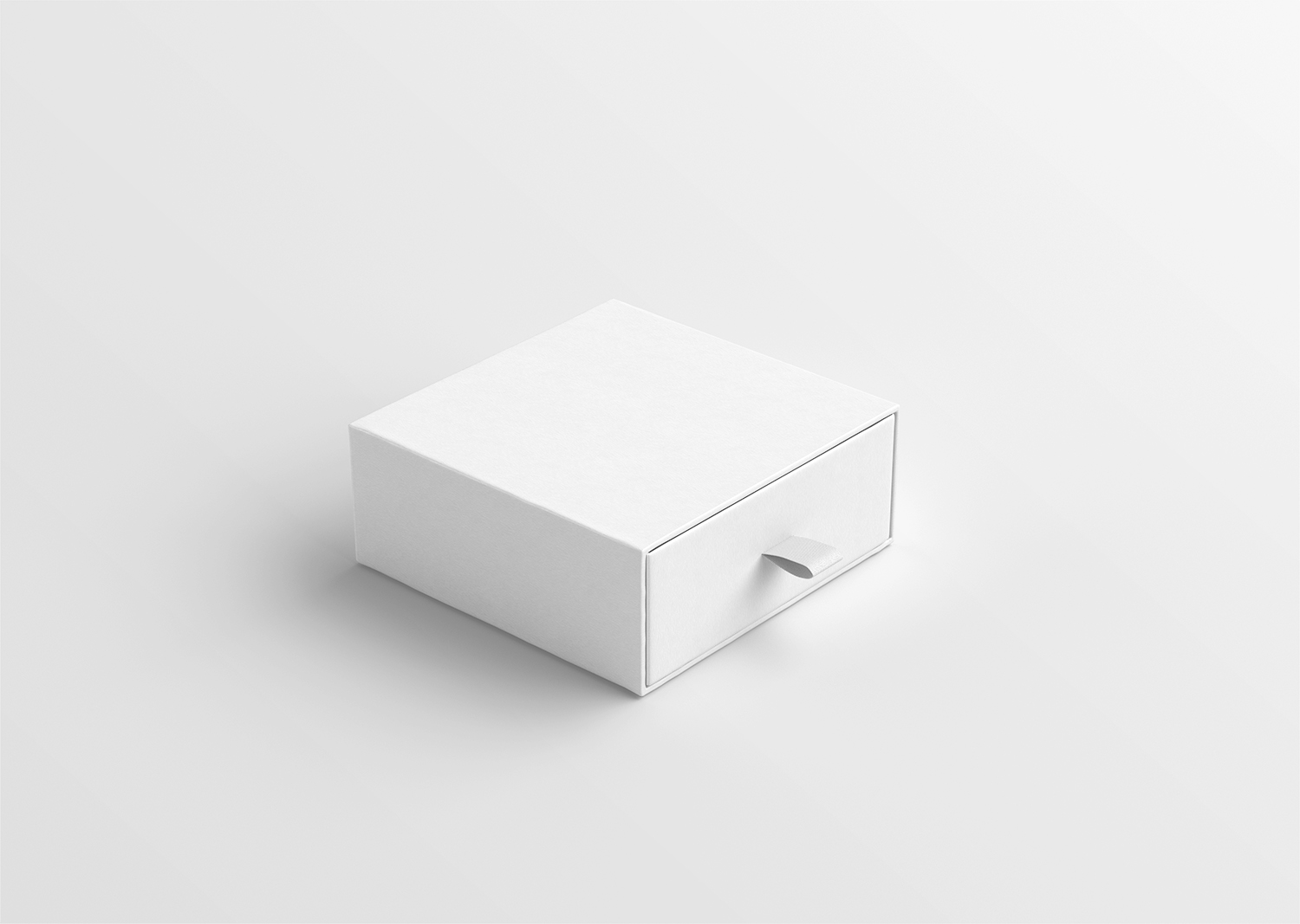 Square Slide Box Free Mockup