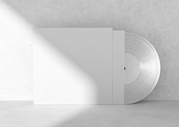 Vinyl Record Free Mockup