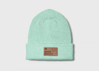 Beanie Free Mockup
