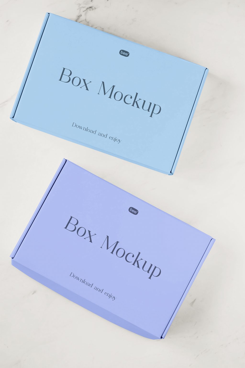 Cardboard Box Free Mockups 01 - Free Mockup World