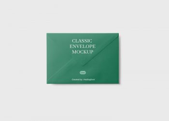 Classic Envelope Free Mockup